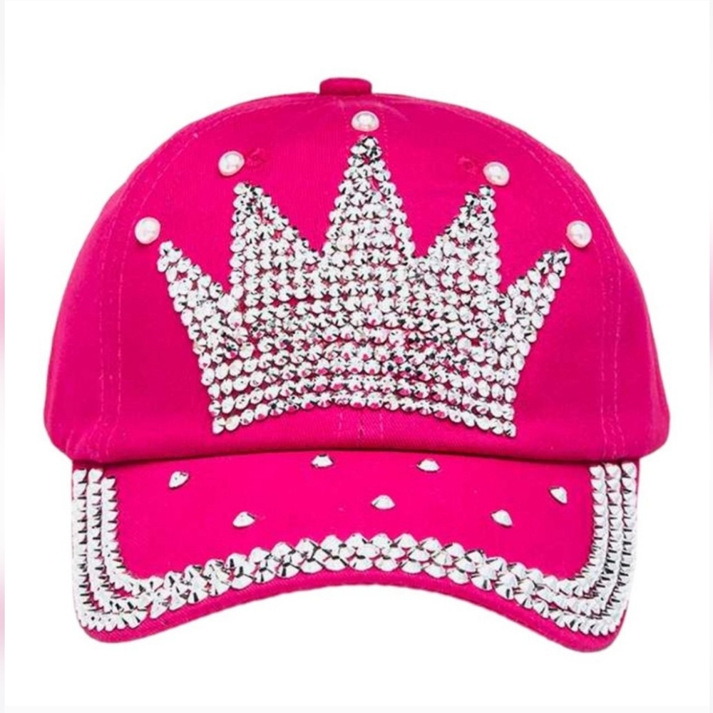 NWT Blinged out QUEEN hat.